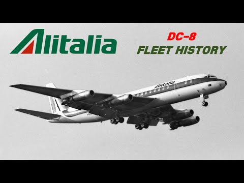 Alitalia DC-8 Fleet History (1960-1981)