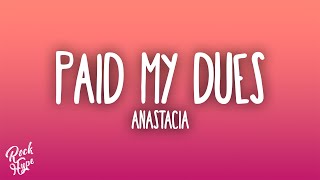 Anastacia - Paid My Dues