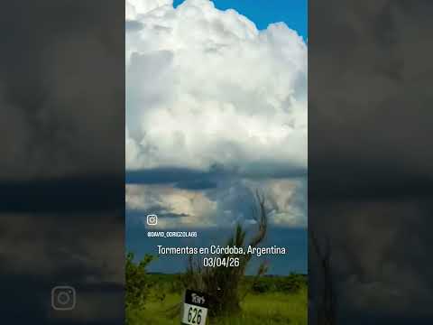 Tormentas, Córdoba - Santa Fe, Argentina 03/04/26