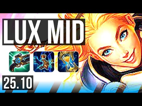 LUX vs VEX (MID) | 67% winrate, 48k DMG | KR Master | 25.10