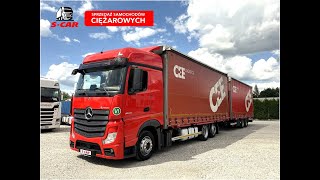 Купить тентованный грузовик Mercedes-Benz Actros 2545 Zestaw BDF 2 x 7,75m + прицеп тентованный - Изображение 4 | Autoline LV Тентованный грузовик Mercedes-Benz Actros 2545 Zestaw BDF 2 x 7,75m + прицеп тентованный | Изображение 4 - Autoline