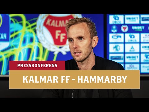 Presskonferens efter Kalmar FF- Hammarby IF (2023-08-20)