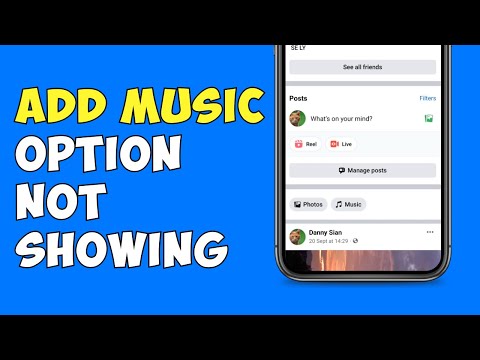 How To Fix Facebook Profile Add Music Option Not Showing । Facebook Profile Music Option Missing