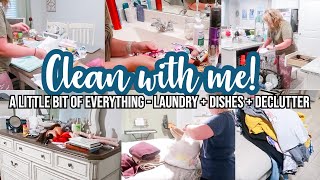 CLEAN WITH ME | CLEANING MOTIVATION | HAPPY HOMEMAKING