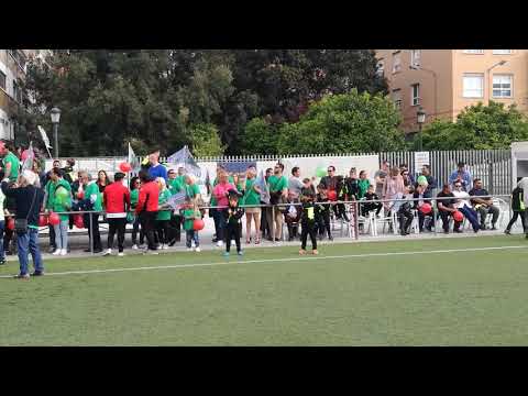 Esportbase - Recibimiento al Alevín A antes de jugar ante UD Marítimo Cabanyal