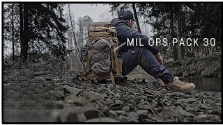 30 L Rucksack Tasmanian Tiger - Mil Ops Pack 30 | Vorstellung