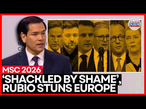 ‘Western Civilization Is Under Threat’ | Rubio Alarms MSC 2026 Munich Security Conference