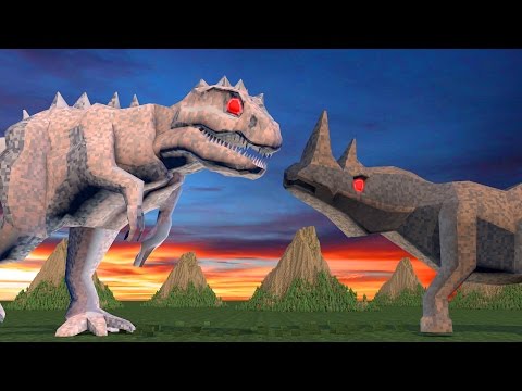 Minecraft Dinosaurs | Jurassic Craft Roleplay Ep 79! "BREEDING ALBINO RHINO DINOSAUR!"