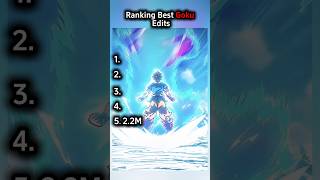 Ranking best goku edits #animeedit #animerecommendations #anime #edit #goku