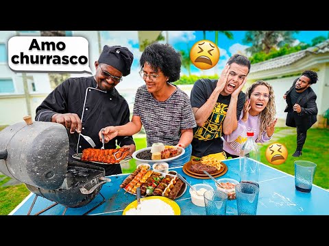 A STRANGER HAD A BARBECUE AT THE MANSION WITHOUT ANYONE KNOWING! - ABSURD!