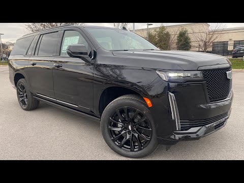 2022 Cadillac Escalade ESV Sport Platinum POV Test Drive & Review