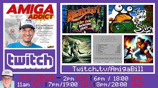 9/1/2024 Commodore Amiga - Roguecraft Pre-Release Day Party, Amiga News, Games, Demos, Amiga Art