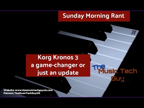 Korg Kronos 3 a game-changer or just an update
