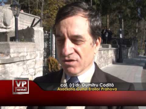 Eroii, comemoraţi la Sinaia