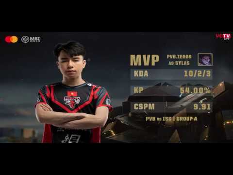 Highlight PVB Vs ISG-Tiếng Việt-Đấng Xuất Hiện Trong Tay Naul-MSI 2019 Day1