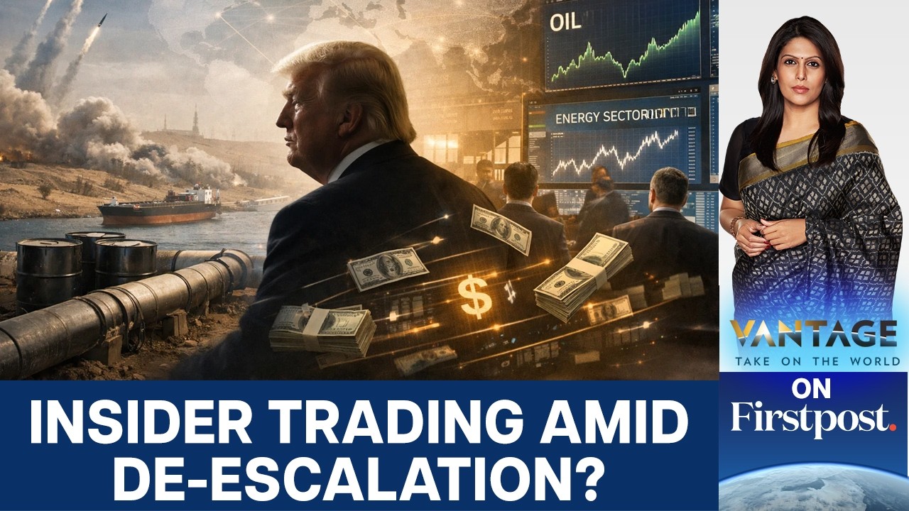 Shady Oil Bets: Trump's Friends Making Money Off Iran War? | Vantage with Palki Sharma | N18G