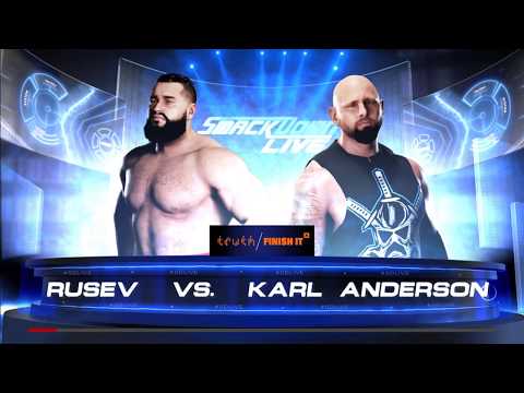 WWE 2K18 | Tournament Mode For WWE Championship | Knockout Round 1 Group stage Match #2