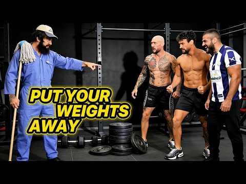 I’m Not Your Cleaner… Put Your Weights Away | Anatoly Pranks