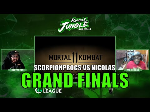🏆GRAND FINALS  RUMBLE IN THE JUNGLE SUR VOL.2  - SCORPIONPROCS VS NICOLAS - THE TWINZ