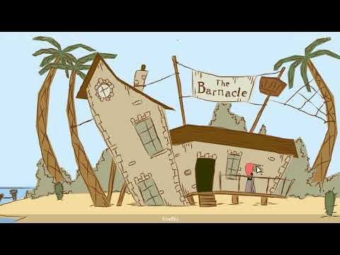 Nelly Cootalot: Spoonbeaks Ahoy! HD - Walkthrough 1 - Intro, The Barnacle & Map