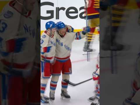 THE BREADMAN STRIKES AGAIN 💪 #artemipanarin #nyr #hockey #nhl #goal