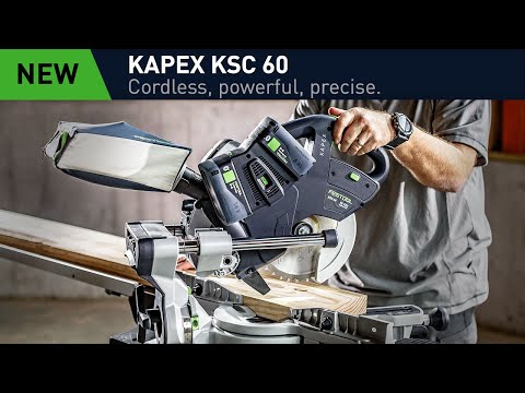 KAPEX KSC 60 - cordless sliding compound miter saw (Sneak Preview)