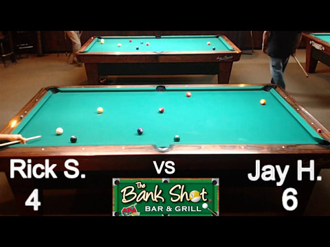 Rick Scarlato Vs. Jay Heilbrun BIlliards, APA Masters