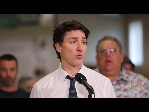 Prime Minister Trudeau Meets With Local Union Workers, Seniors