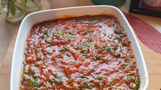salsa elmahchi recette égyptienne  طريقة عمل صلصة المحشي