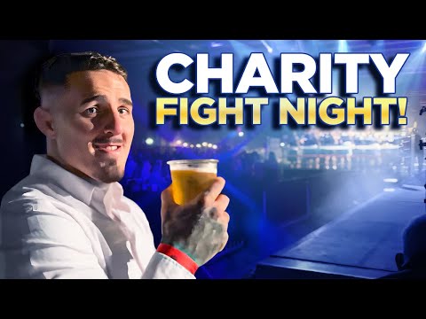Charity Fight Night Featuring MMA and Boxing! | Tom Aspinall VLOGS