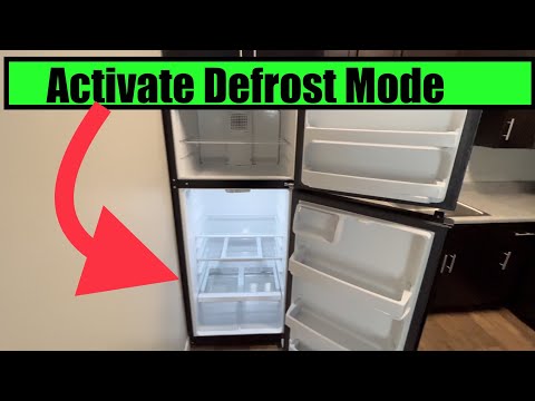 GE Fridge Defrost Mode Manual Start