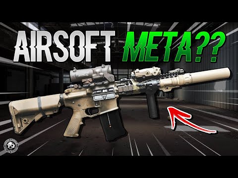 Ultra Silent Airsoft Gun DOMINATES At German Milsim! (Wolverine Mk18)