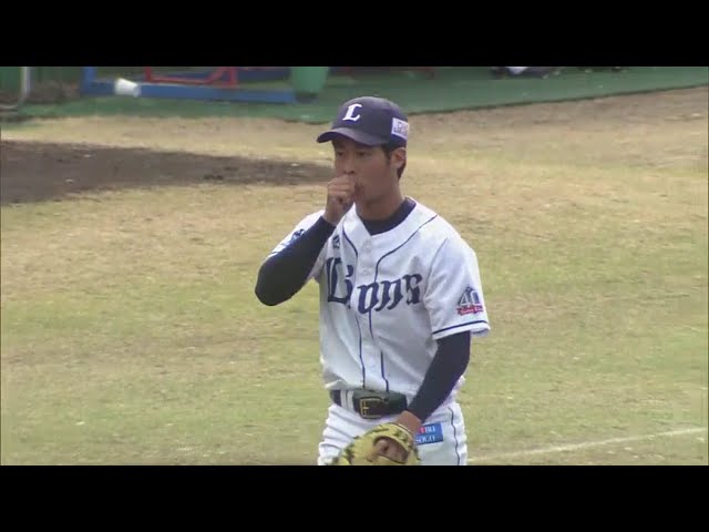 【ファーム】強肩を魅せつけた‼ ライオンズ・綱島のファインプレー‼ 2018/4/1 L-M(ファーム)