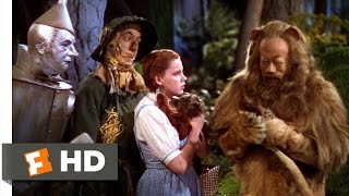 The Cowardly Lion - The Wizard of Oz (6/8) Movie CLIP (1939) HD
