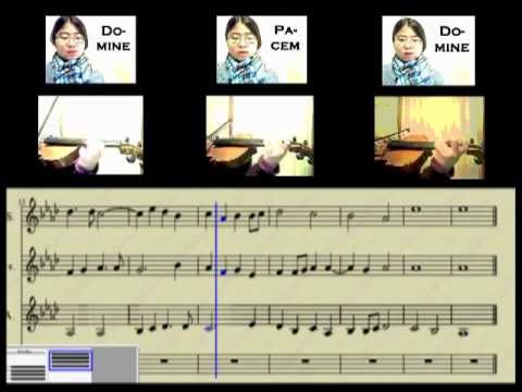 Da Pacem Domine (Give Peace) - Vocal/Violin Cover based on Melchior Frank's Melody (1579-1639)