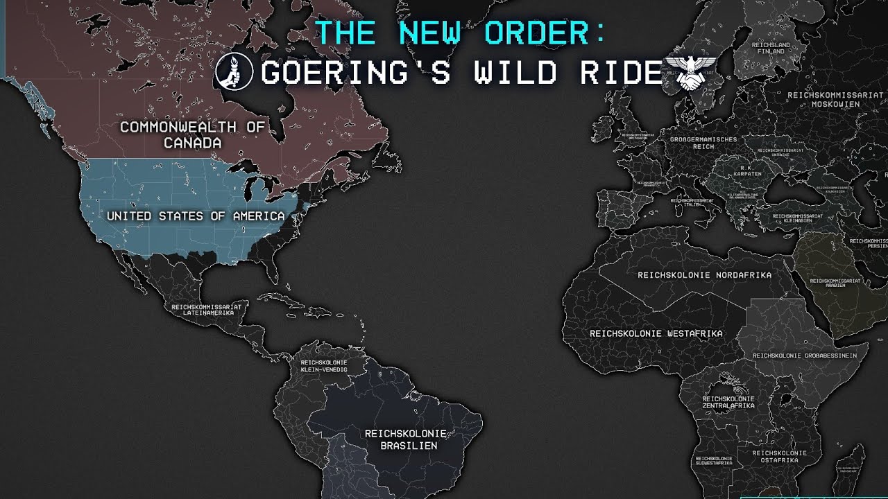 Goering's Wild Ride - The New Order Mapped