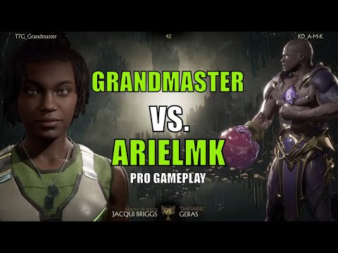 GRANDMASTER VS ARIELMK - Jacqui vs Geras - Mortal Kombat 11: Ultimate