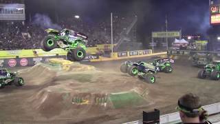 Monster Jam World Finals 18 2017 Grave Digger 35th Anniversary Freestyle Night Encore