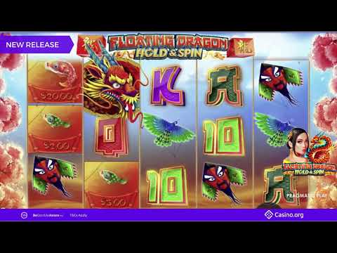 A few seconds of "Floating Dragon" by Pragmatic Play | Casino.org