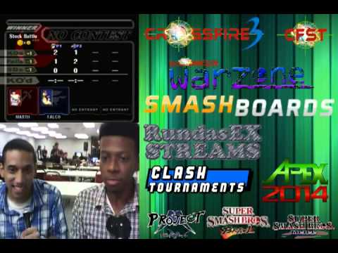 CFST: Warzone 2 Melee Singles: MattDotZeb (falco) vs The Moon (marth)