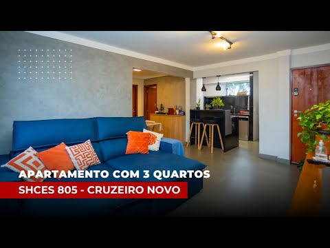 Venda | SHCES 805 - Apartamento com 3 quartos | Cruzeiro Novo