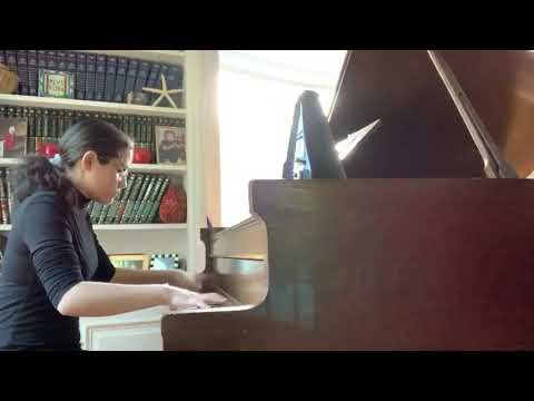 7th Grade TCA Student plays a piece by Mendelssohn