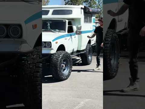 New wheels and tires for the 4x4 LandCruiser Chinook #falkenRT #kmc
