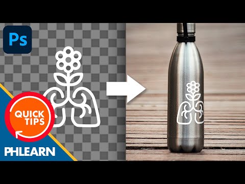 How to Wrap a Logo for a Mockup in Photoshop | Quick Tips