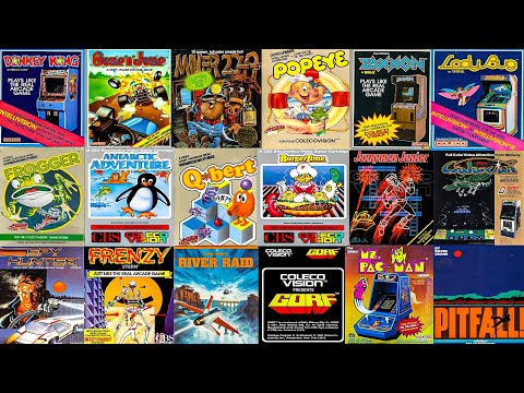 Top 20 Best COLECOVISION Games of all Time | Best ColecoVision Games