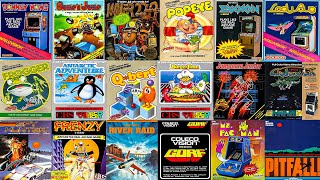 Top 20 Best COLECOVISION Games of all Time | Best ColecoVision Games