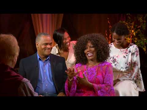 Bill Gaither talks with Lynda Randle & Family