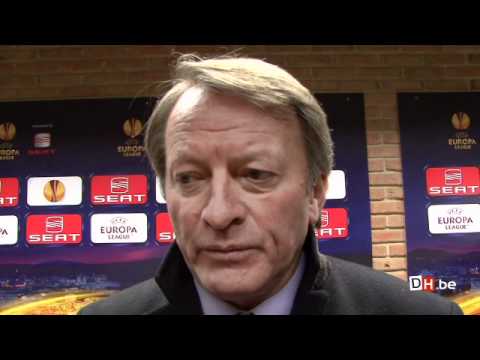 Ariël Jacobs après Anderlecht - Hajduk Split