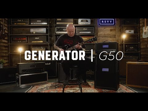REVV Generator G50 3-Channel 50-Watt Guitar Amp Head 2024 - Black image 3