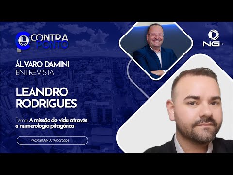 17-05-2024 CONTRAPONTO Álvaro Damini entrevista Leandro Rodrigues/Mentor de análise de rosto